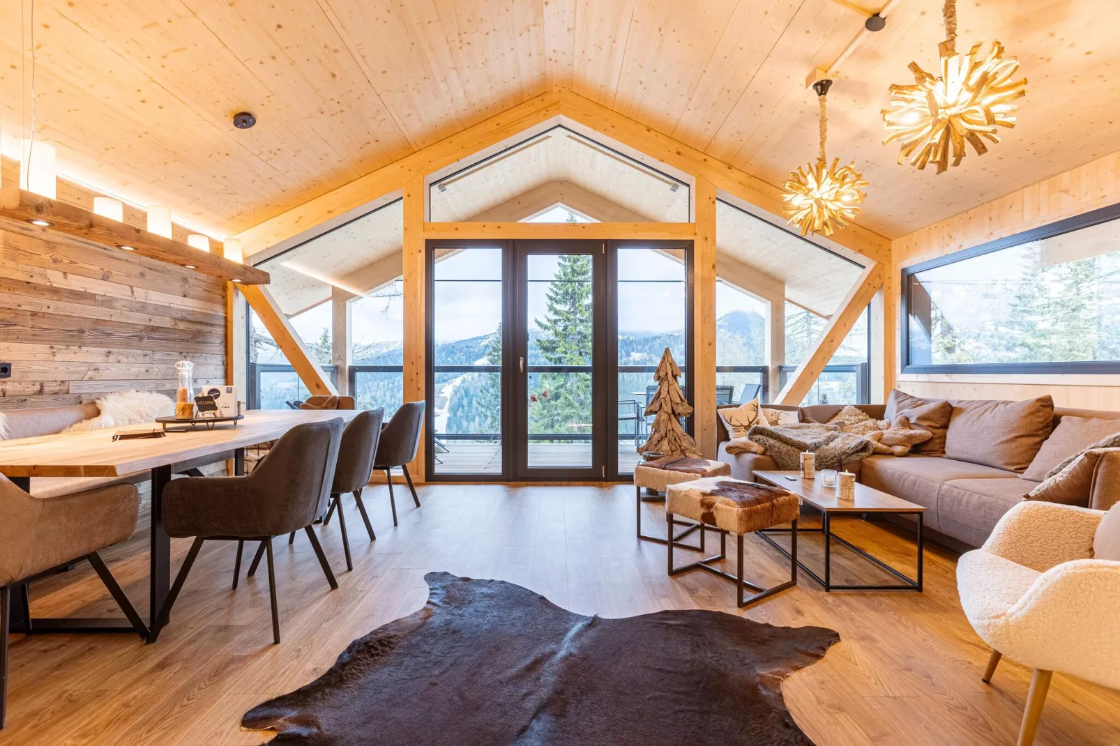 Naturchalets Turracher Höhe 24-Living room