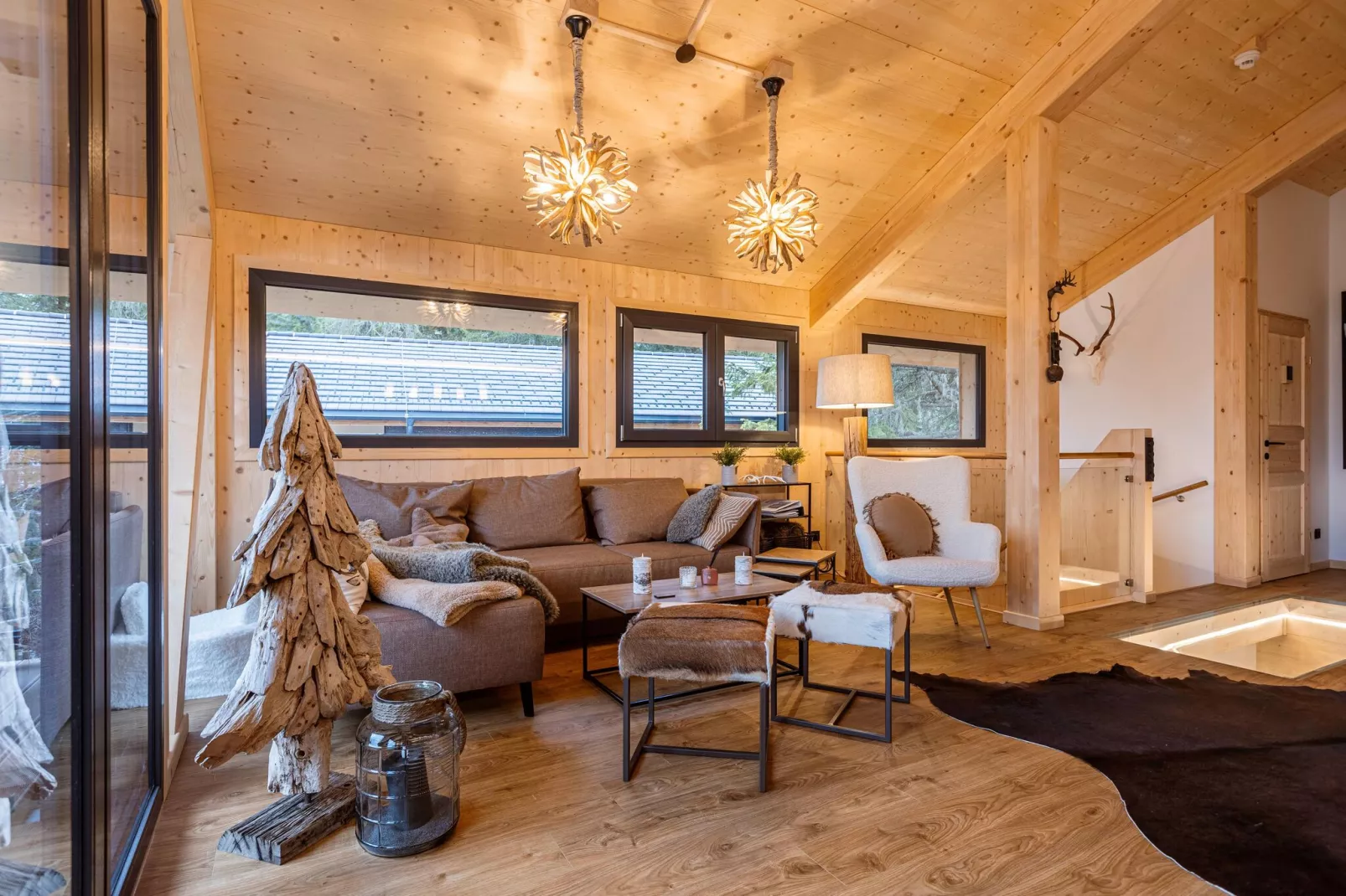 Naturchalets Turracher Höhe 24-Living room