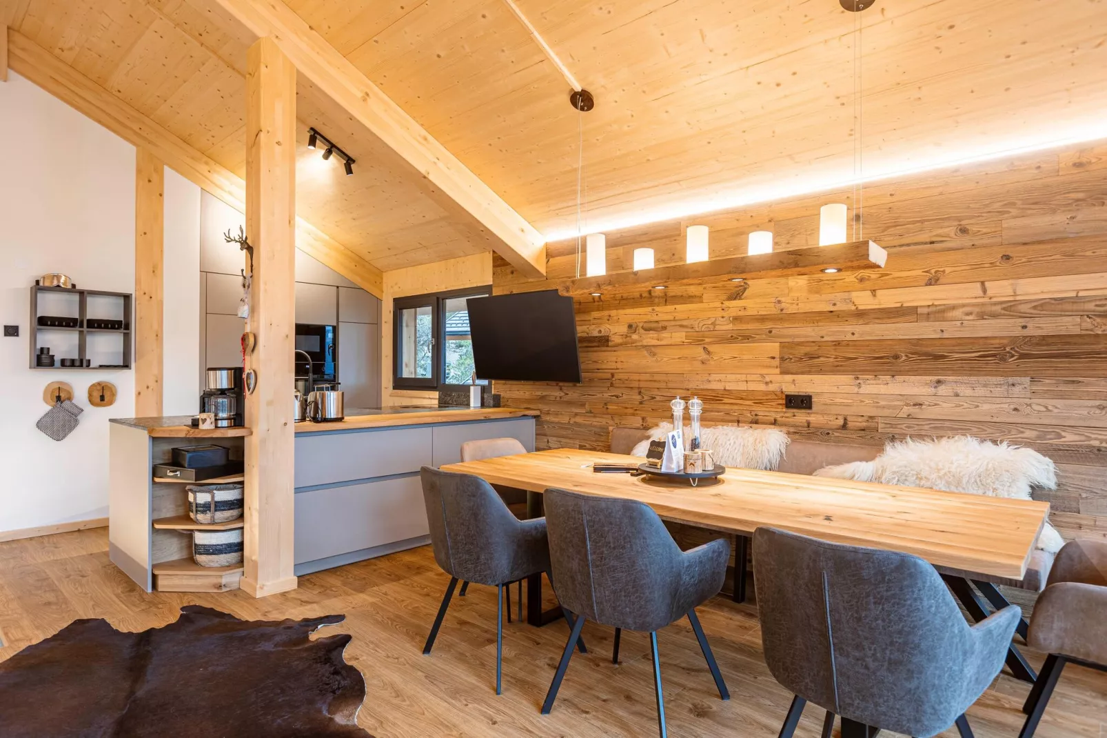 Naturchalets Turracher Höhe 24-Dining room