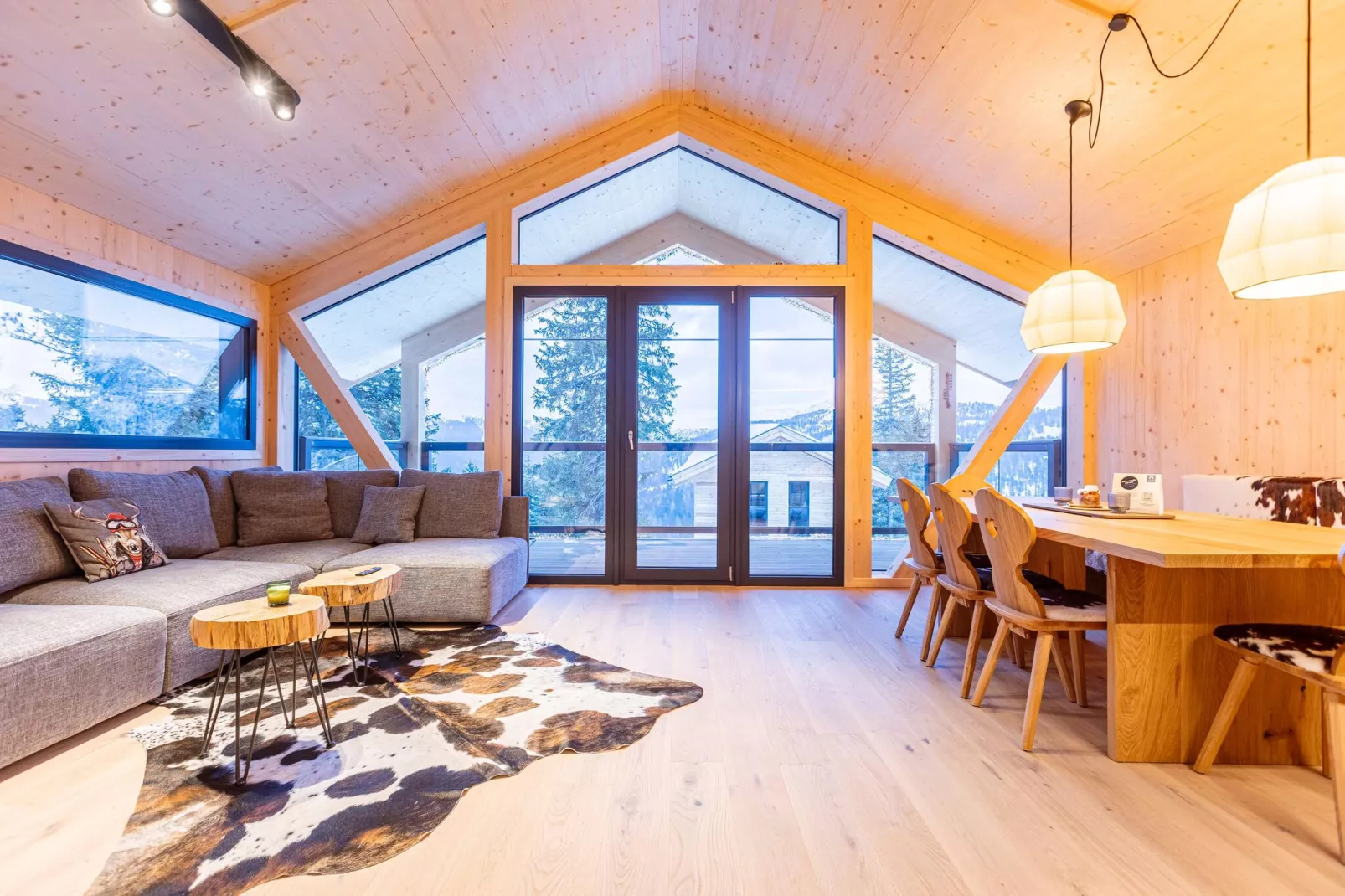 Naturchalets Turracher Höhe 26-Living room