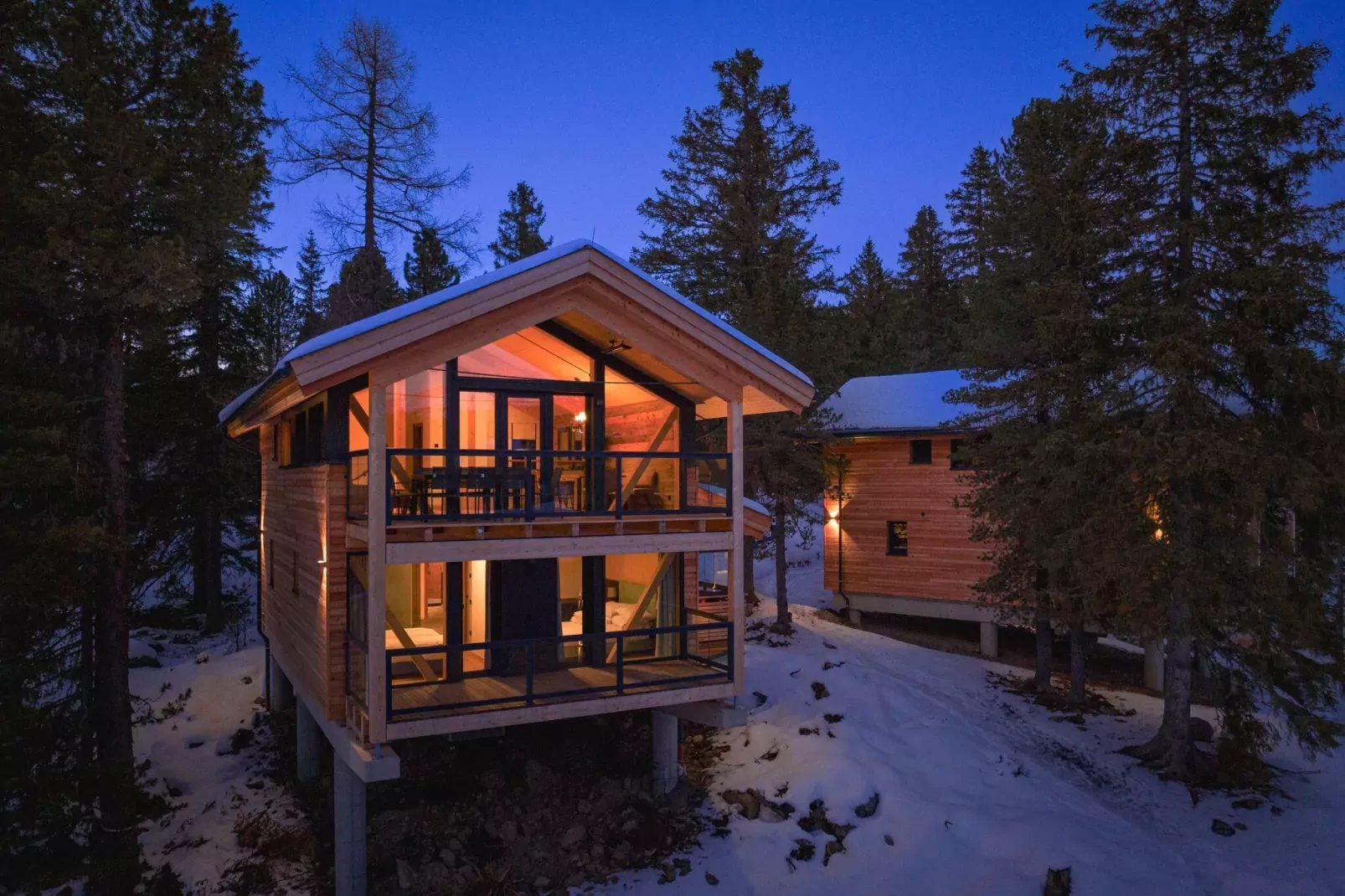 Naturchalets Turracher Höhe 26-Exterior winter