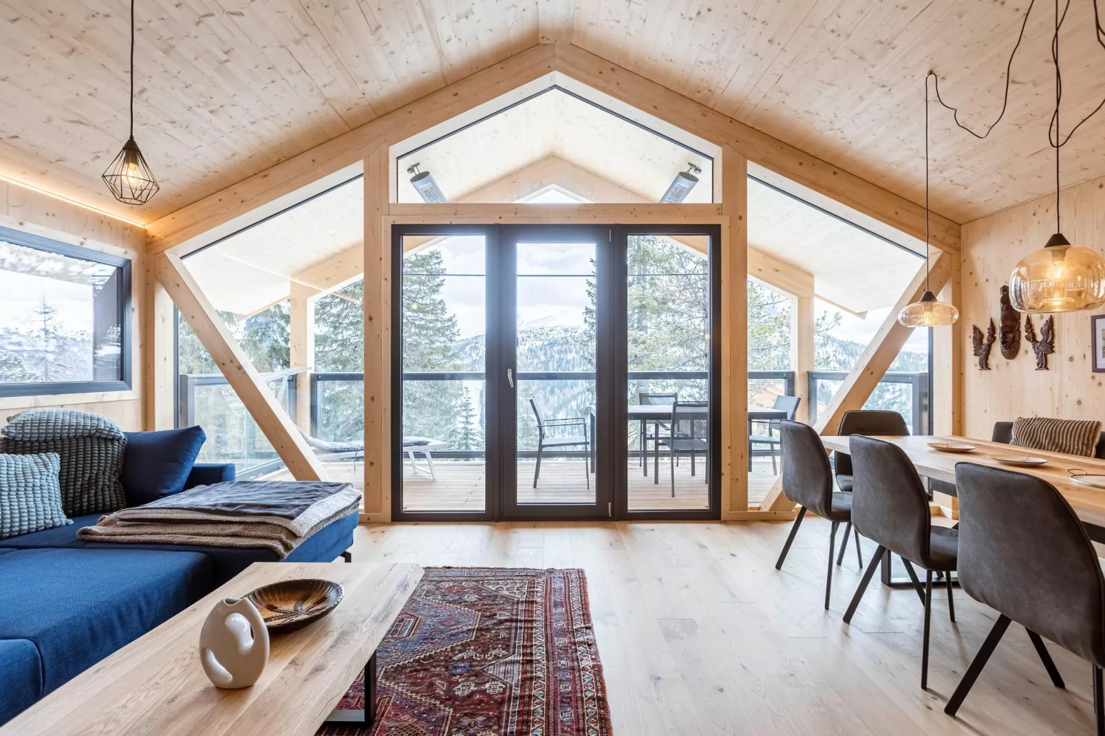 Naturchalets Turracher Höhe 28-Living room