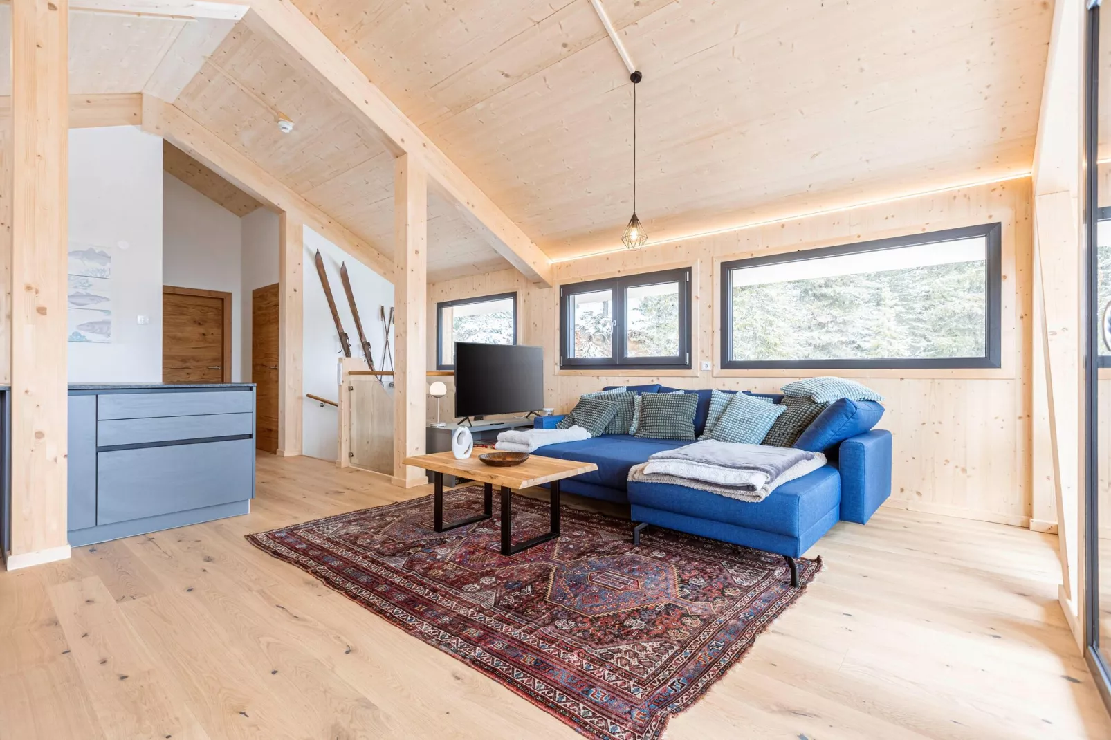 Naturchalets Turracher Höhe 28-Living room