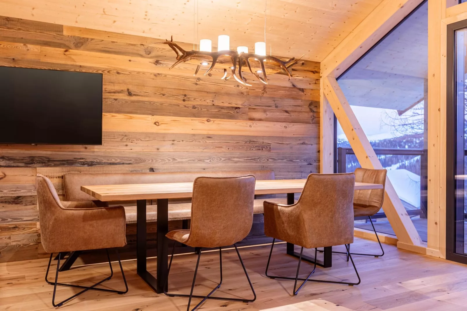 Naturchalets Turracher Höhe 42a-Dining room