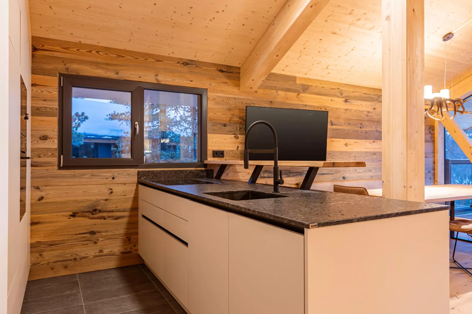 Naturchalets Turracher Höhe 42a-Kitchen