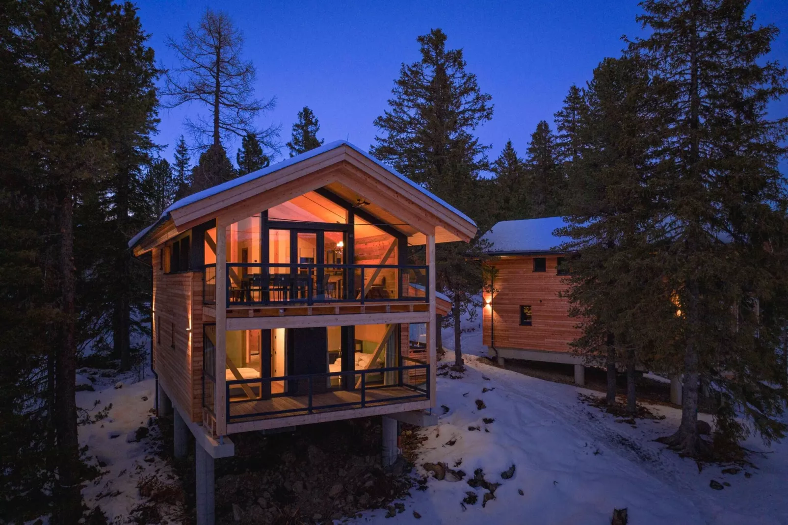 Naturchalets Turracher Höhe 42a-Exterior winter