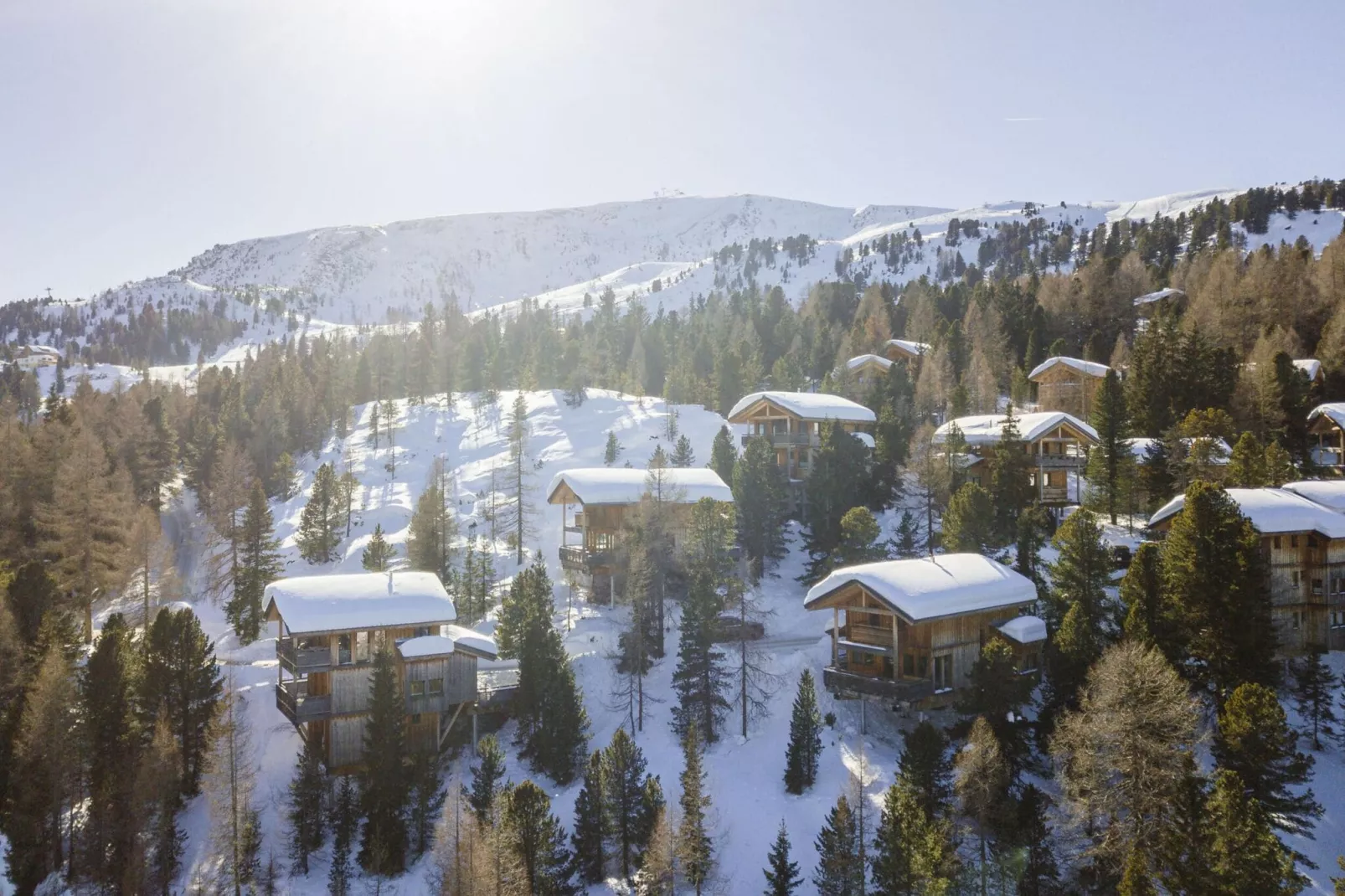 Naturchalets Turracher Höhe 42a-Area winter 1km