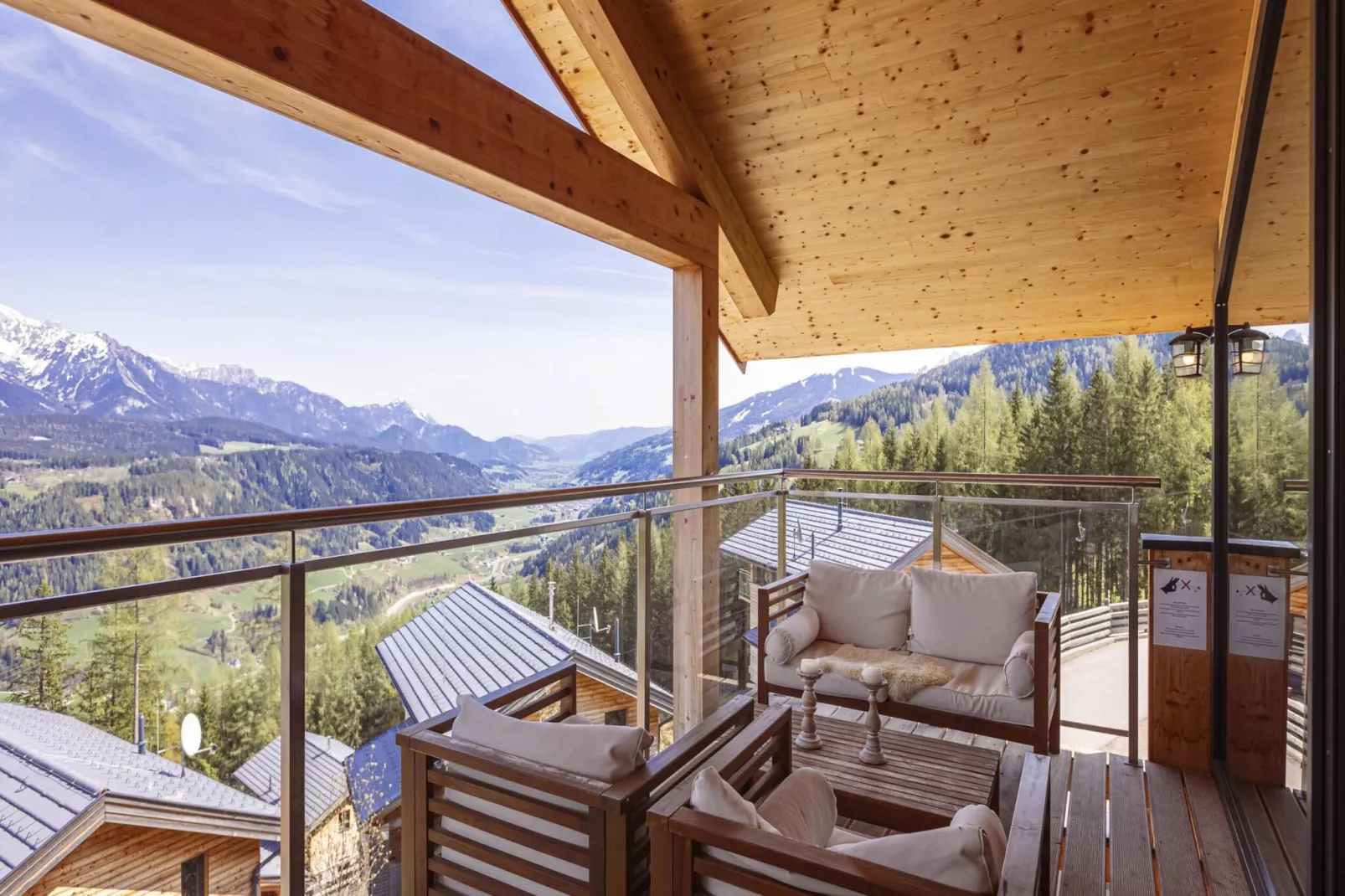 Alpenchalets Reiteralm 2-Terrace balcony