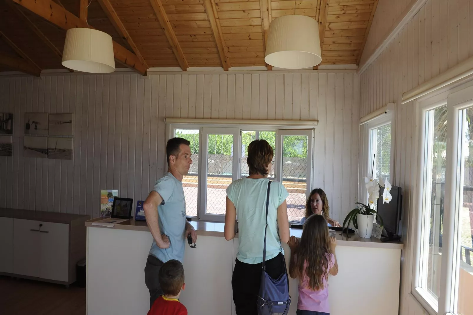 Camping del Mar MOBILE HOME 6P-Hall d'accueil