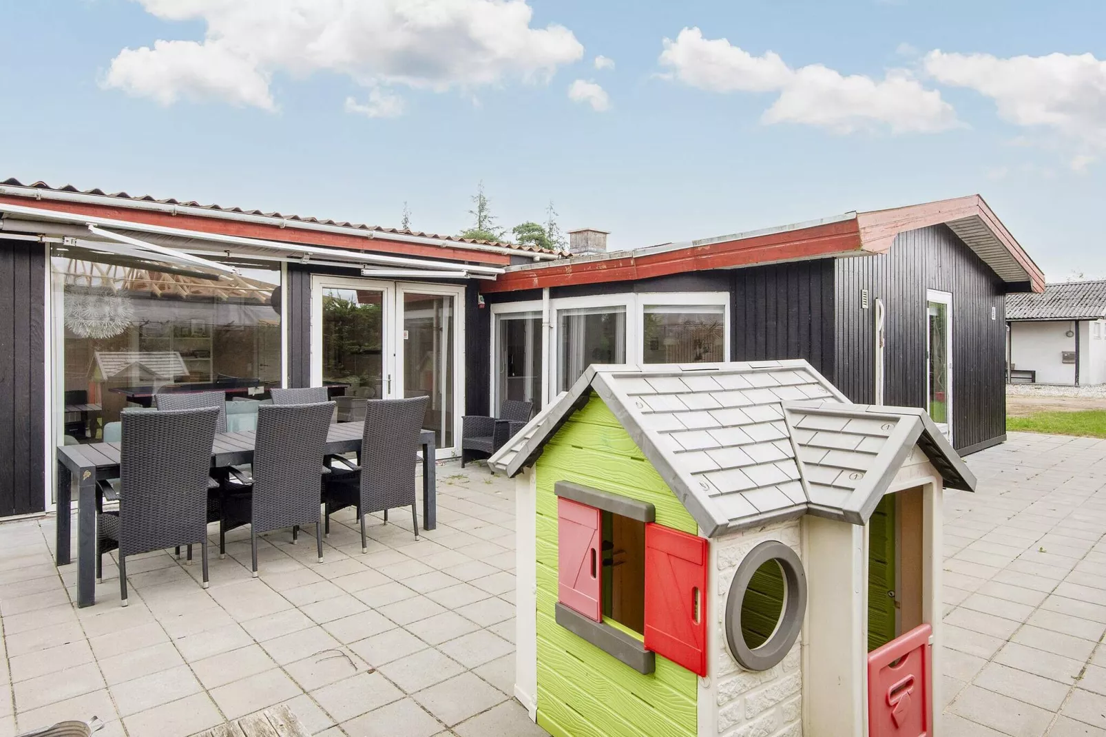 8 Personen Ferienhaus in Børkop-Aussicht