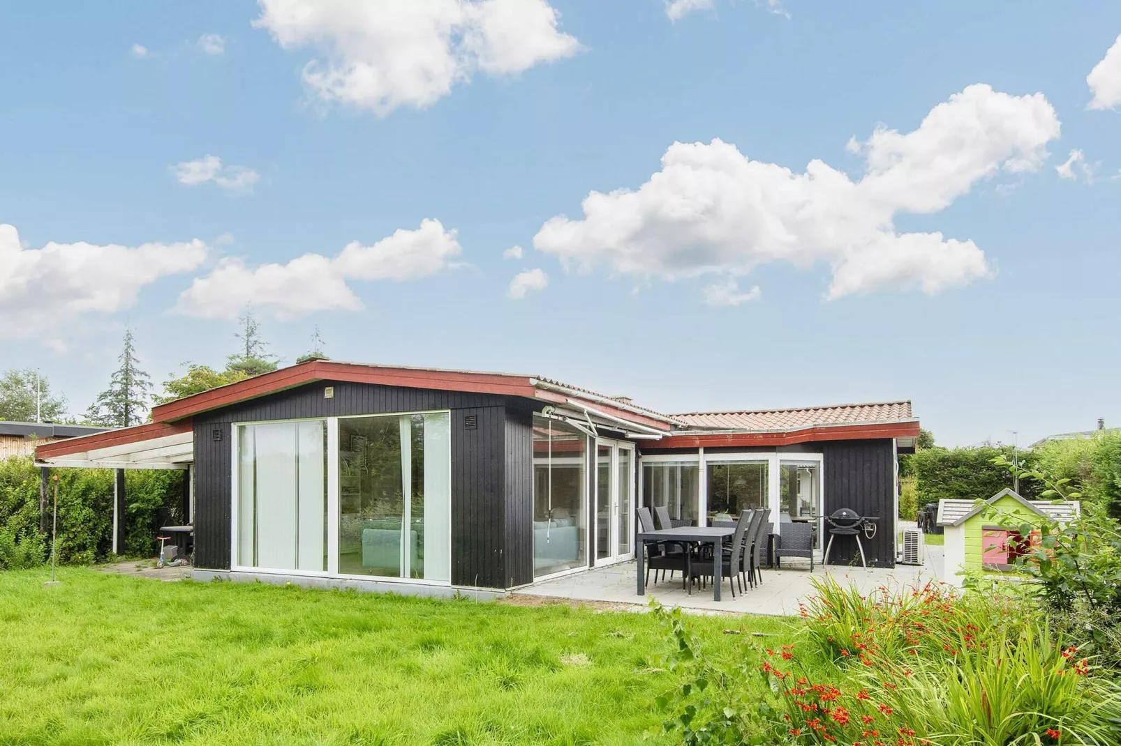 8 Personen Ferienhaus in Børkop-Aussicht