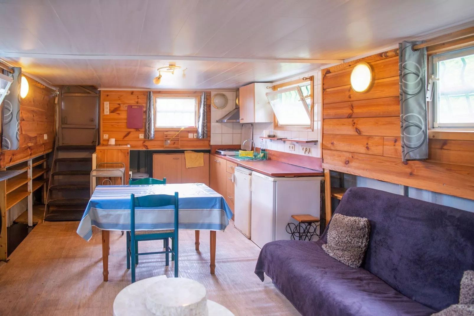 Le Bateau du Lac Privé-Cuisine