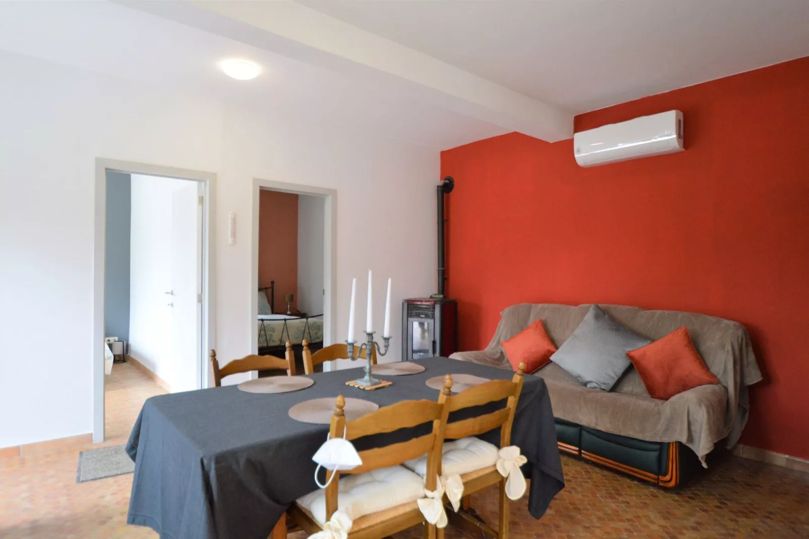 La Halte des 2 Lacs-Esszimmer