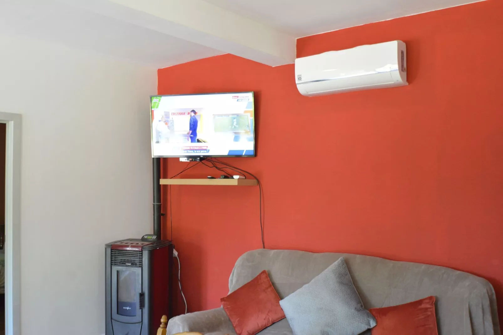 La Halte des 2 Lacs-Wohnzimmer