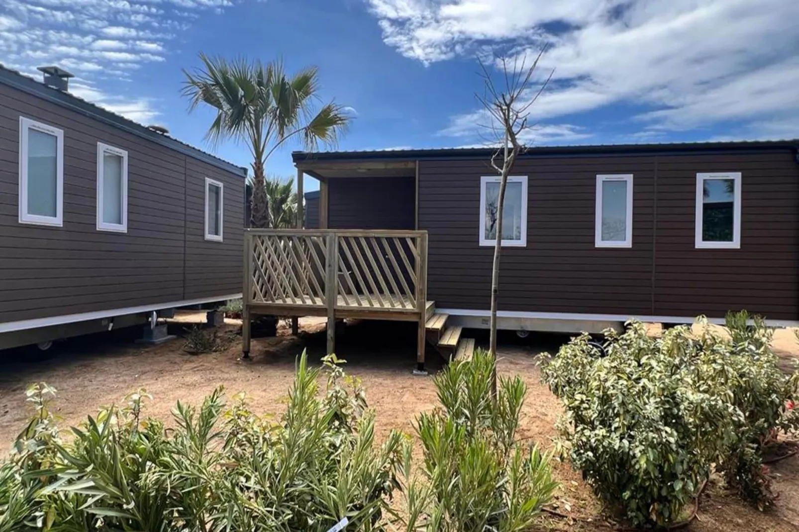 Els Pins- Mobile-Home Premium 3 Nature-Extérieur été