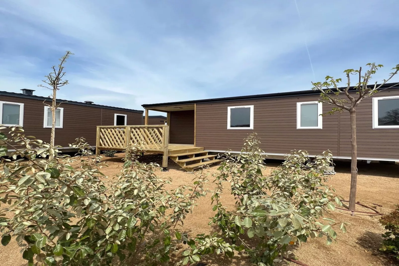 Els Pins- Mobile-Home Premium 3 Nature-Extérieur été