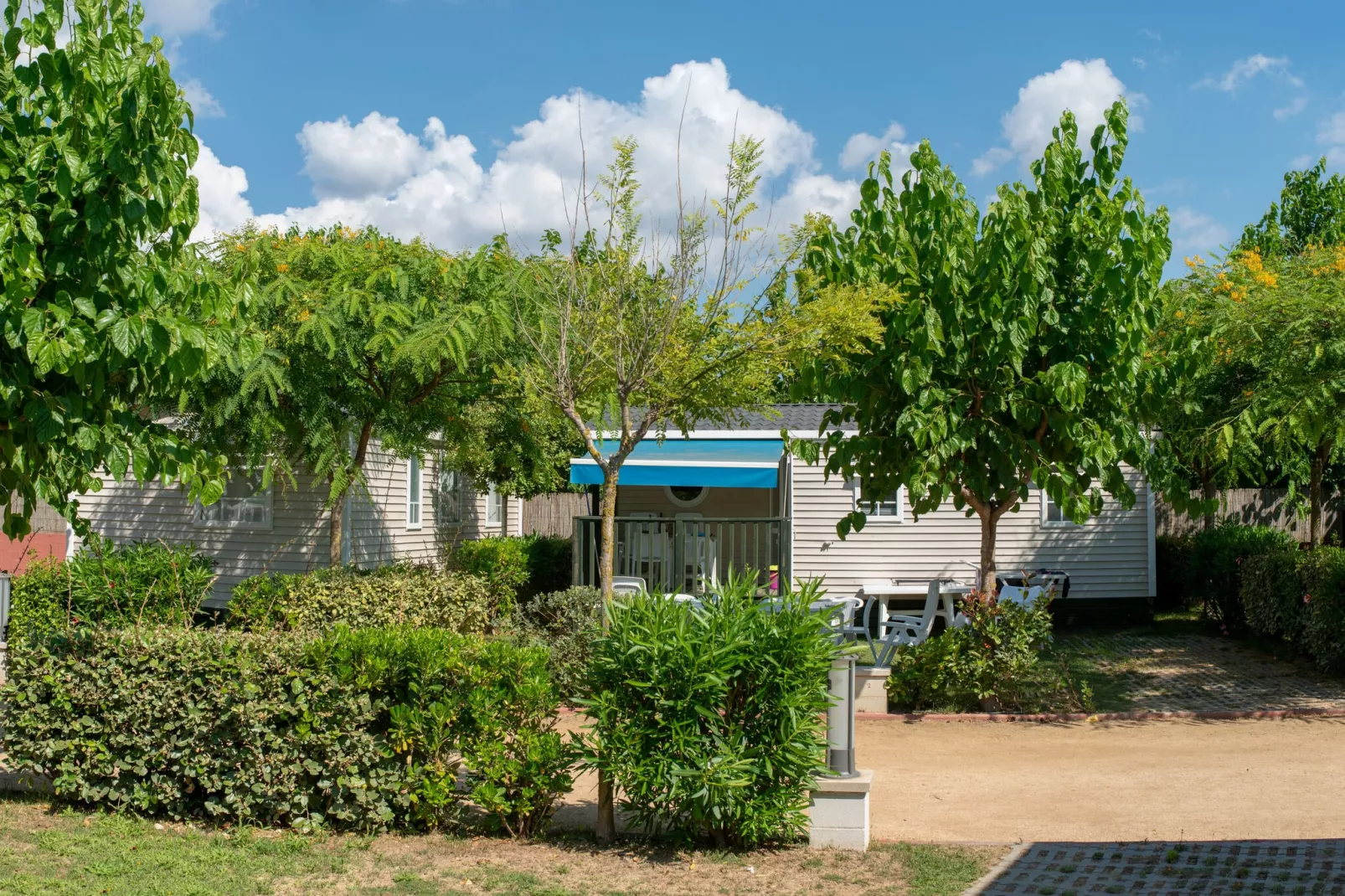 Els Pins-Mobile-Home Premium 2-Gardens summer