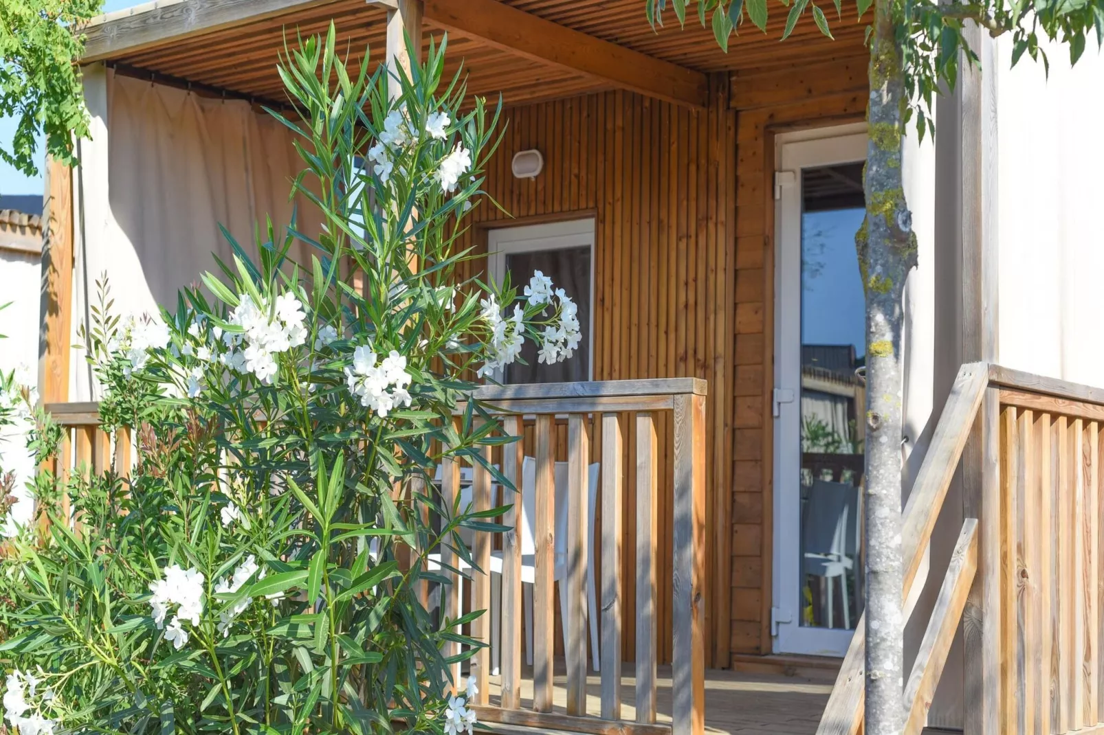 Els Pins- Mobile-Home Plus 3-Exterior summer