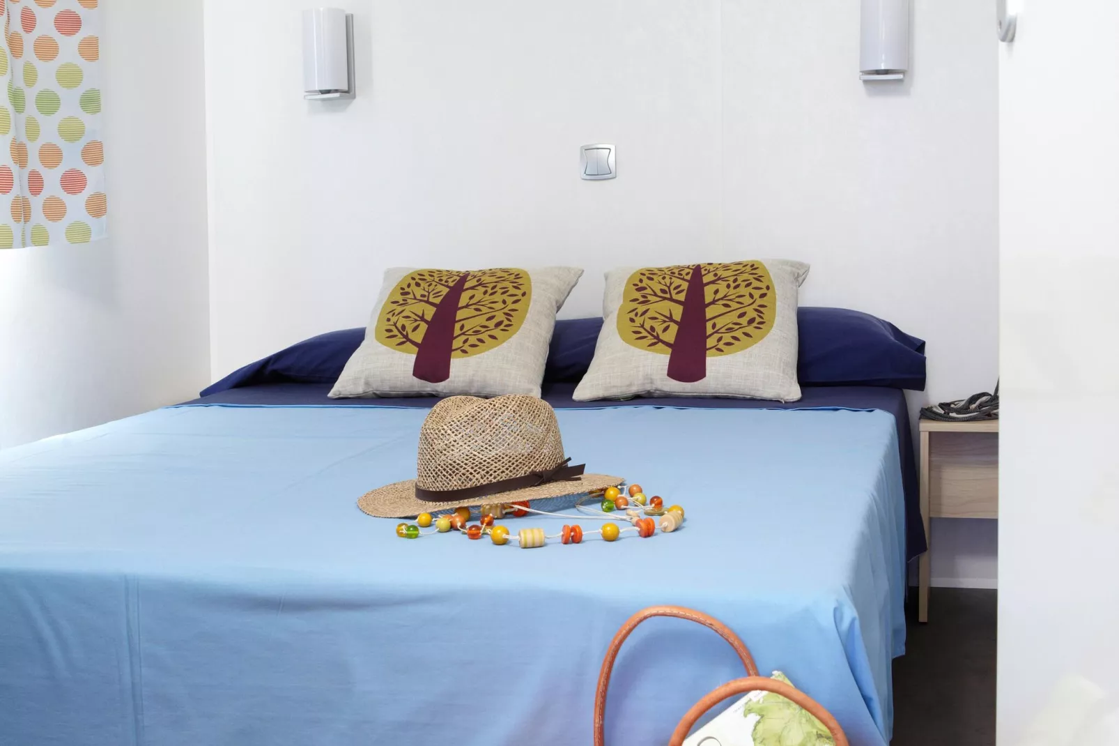 CAMPING INTERPALS Bungalow Garbi-Bedroom