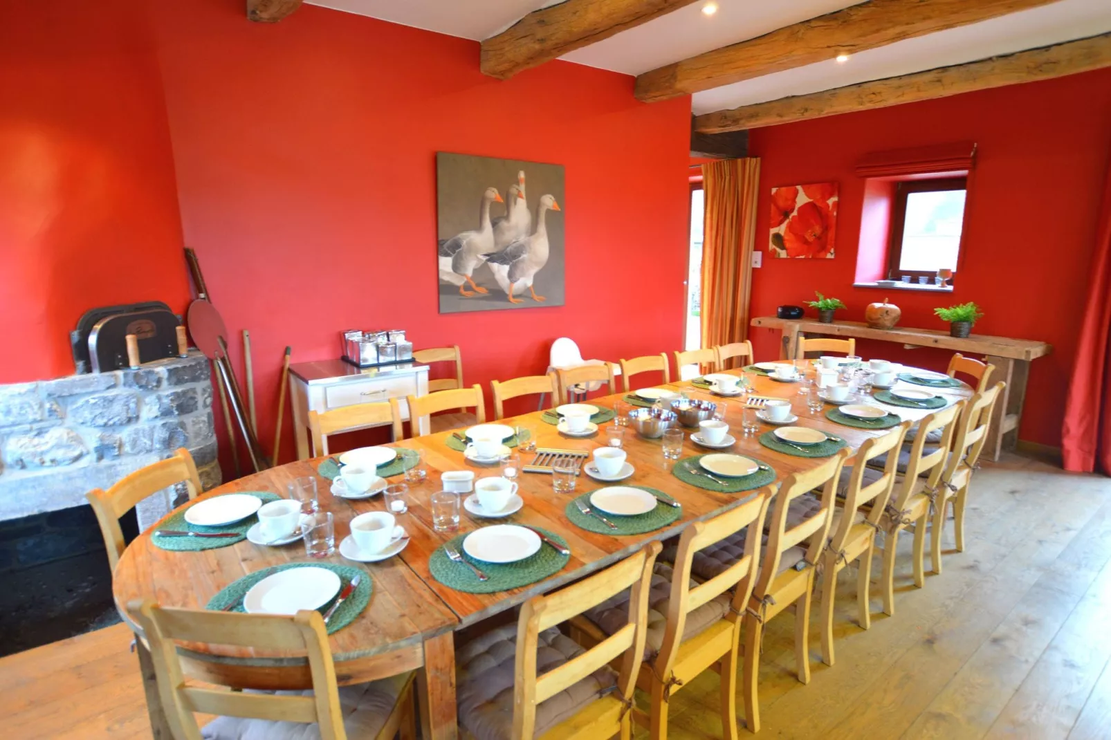 Le Moulin de Vaulx-Esszimmer