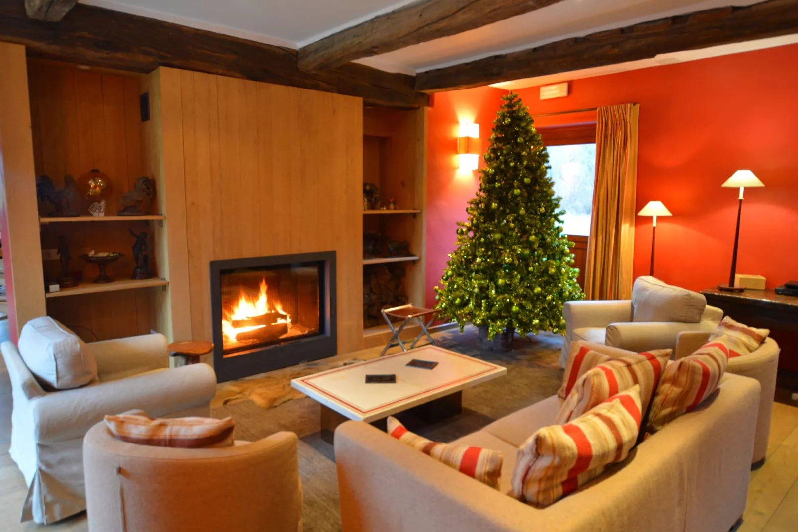Le Moulin de Vaulx-Wohnzimmer