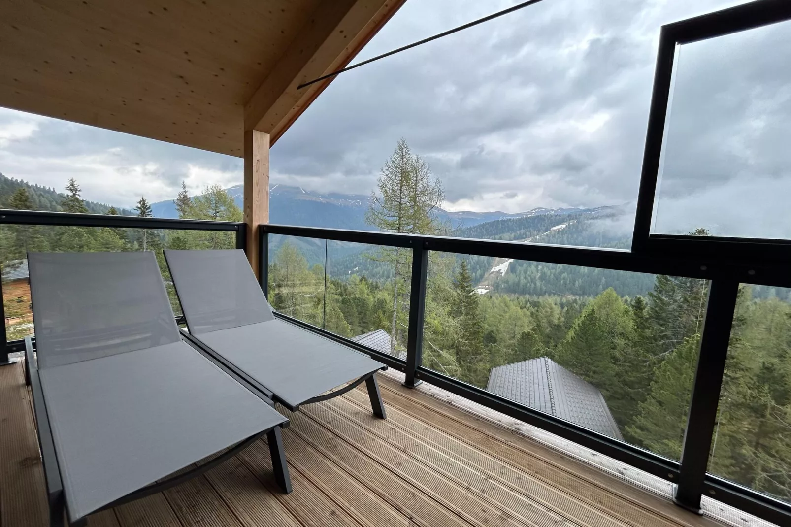 Naturchalets Turracher Höhe 3-Terrace balcony