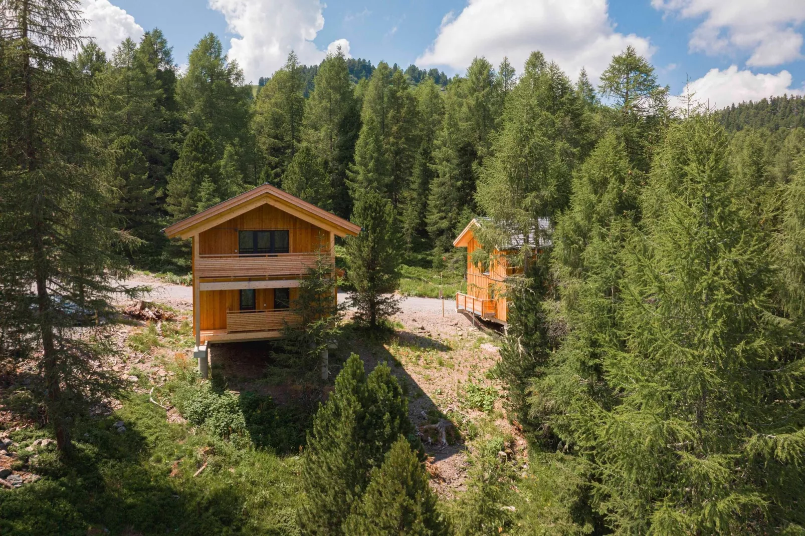 Naturchalets Turracher Höhe 3-Areas summer 1km