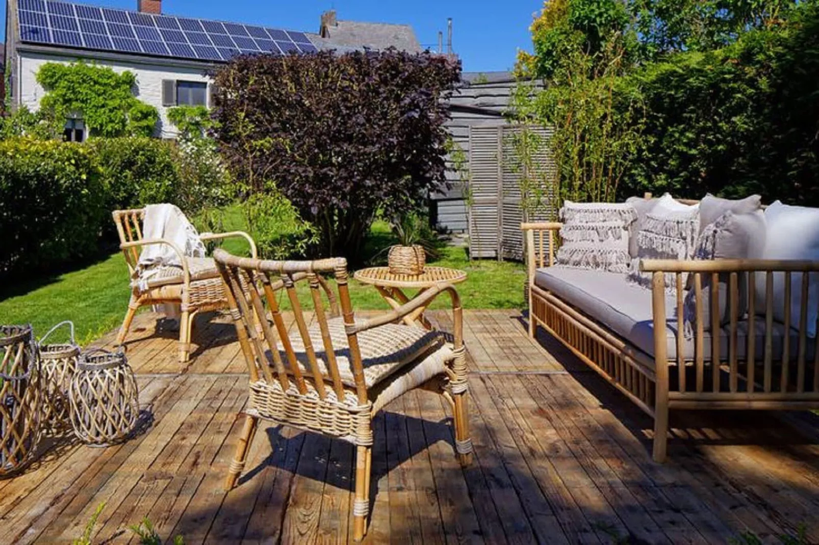 La Ferme d'Amélie-Terrace balcony