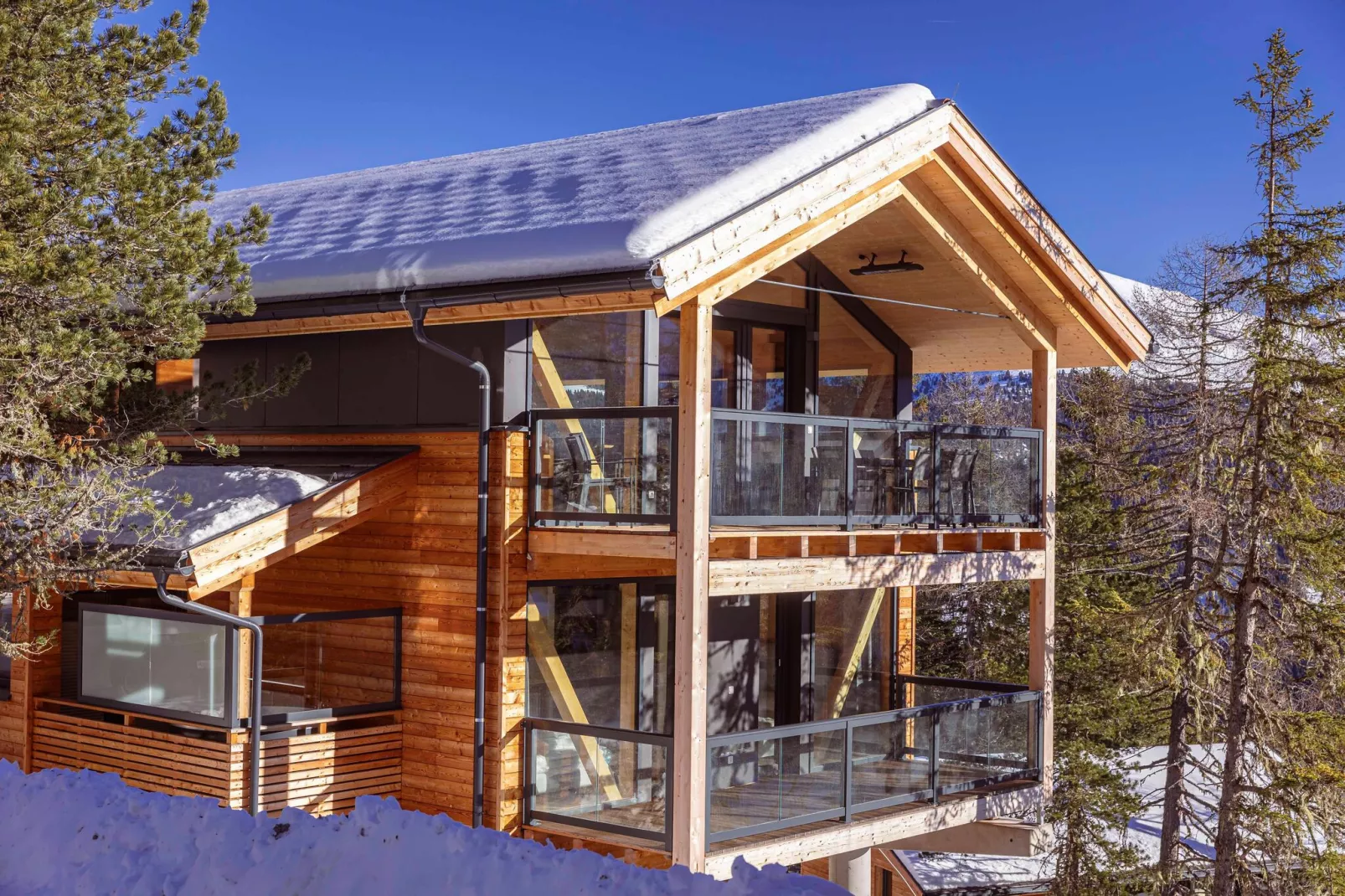 Naturchalets Turracher Höhe 3-Exterior winter