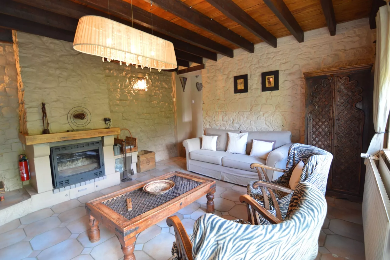 La Ferme d'Amélie-Living room
