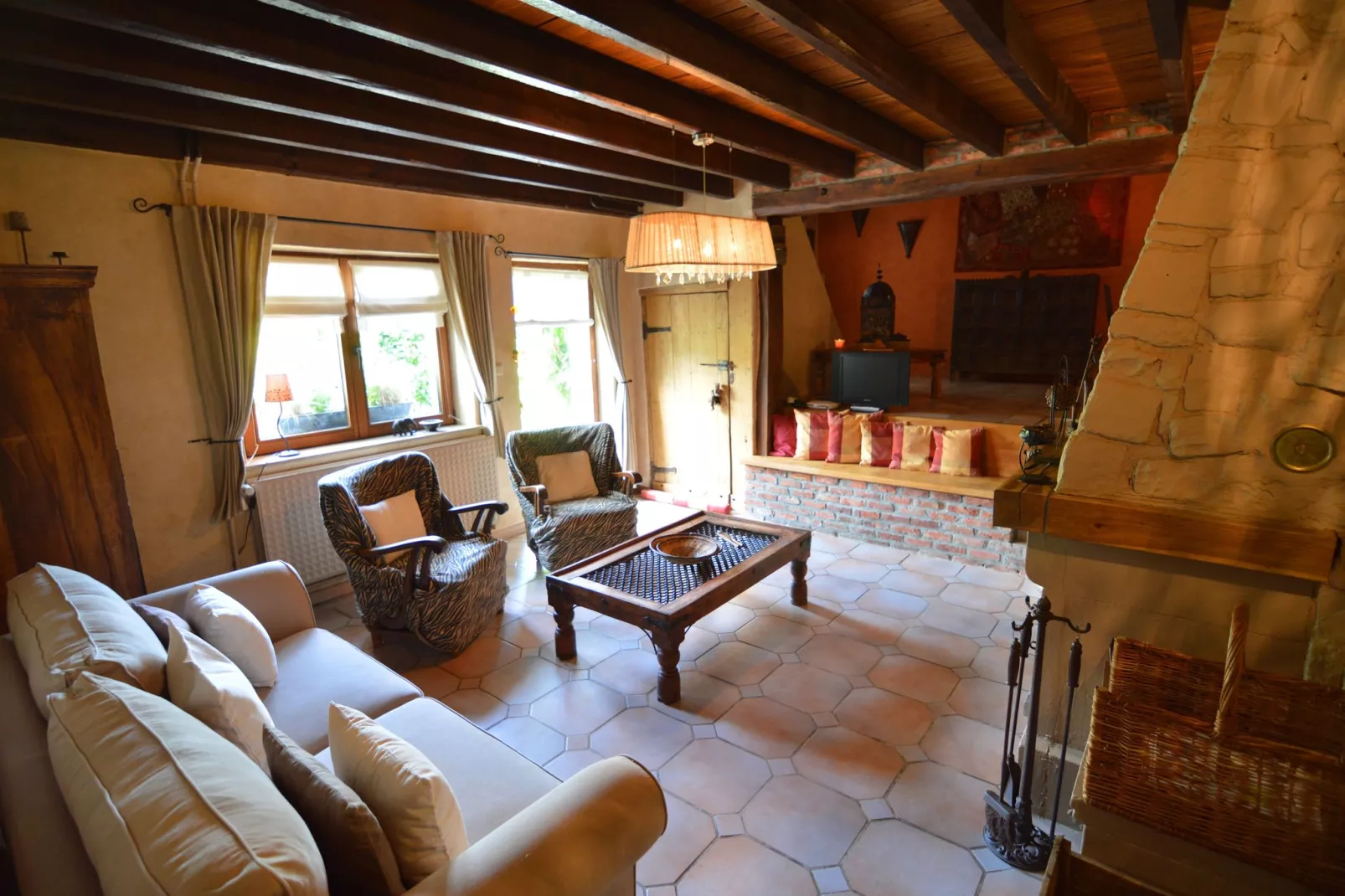La Ferme d'Amélie-Living room