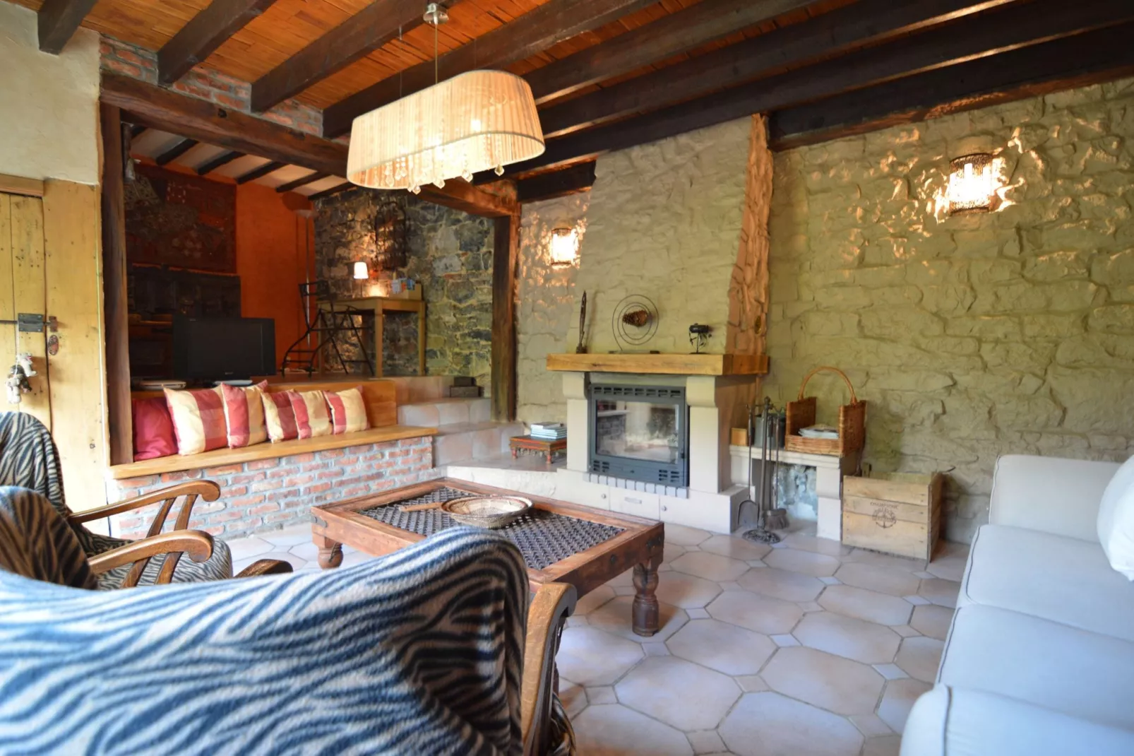 La Ferme d'Amélie-Living room