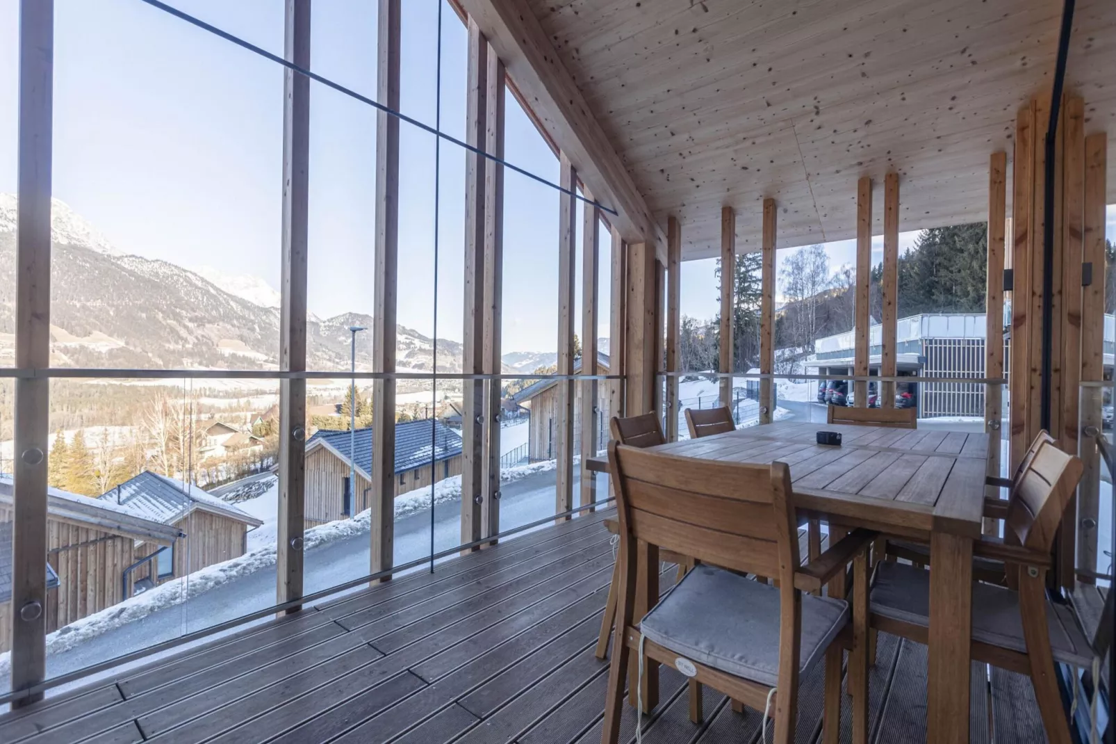 Bergresort Hauser Kaibling 6-Balcon-terrasse