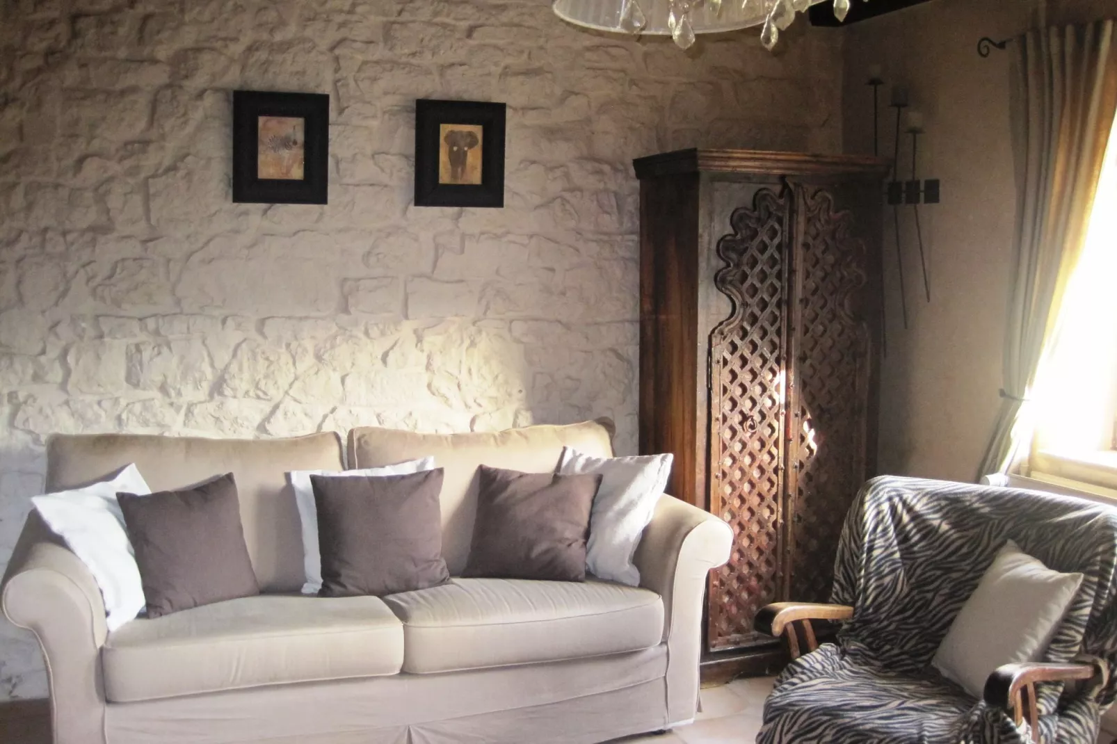 La Ferme d'Amélie-Living room