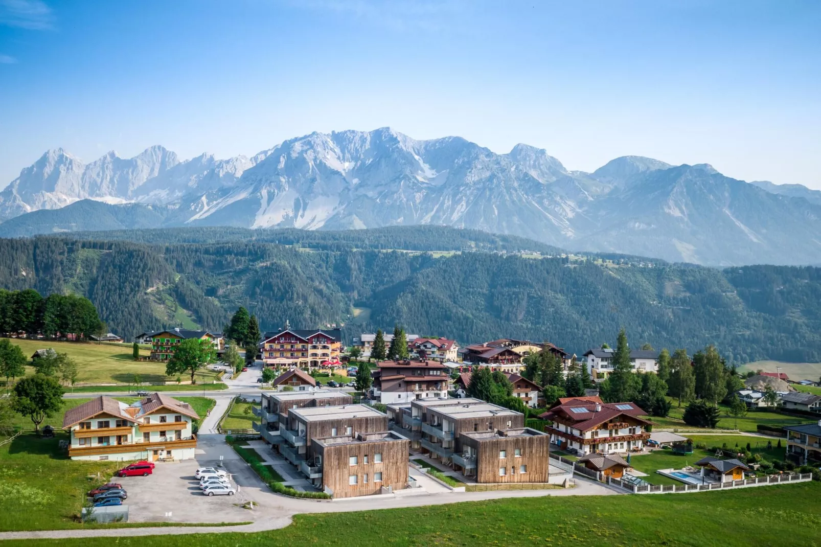 Alpenrock Schladming  1-Areas summer 1km
