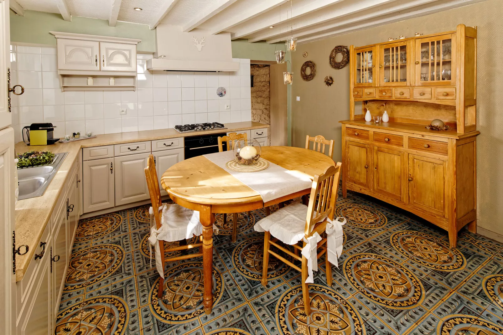 La Ferme d'Amélie-Dining room