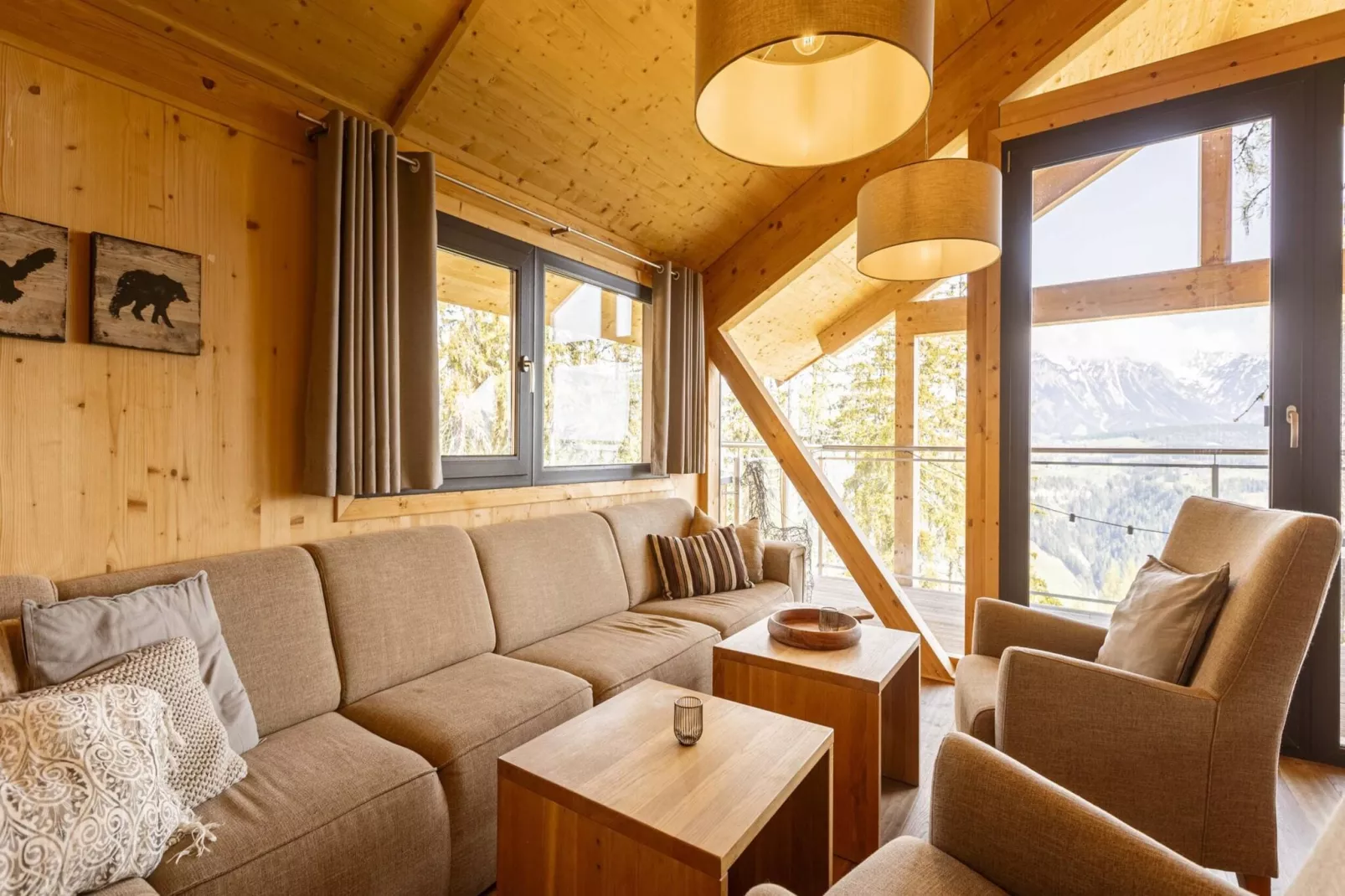 Alpenchalets Reiteralm 11-Living room