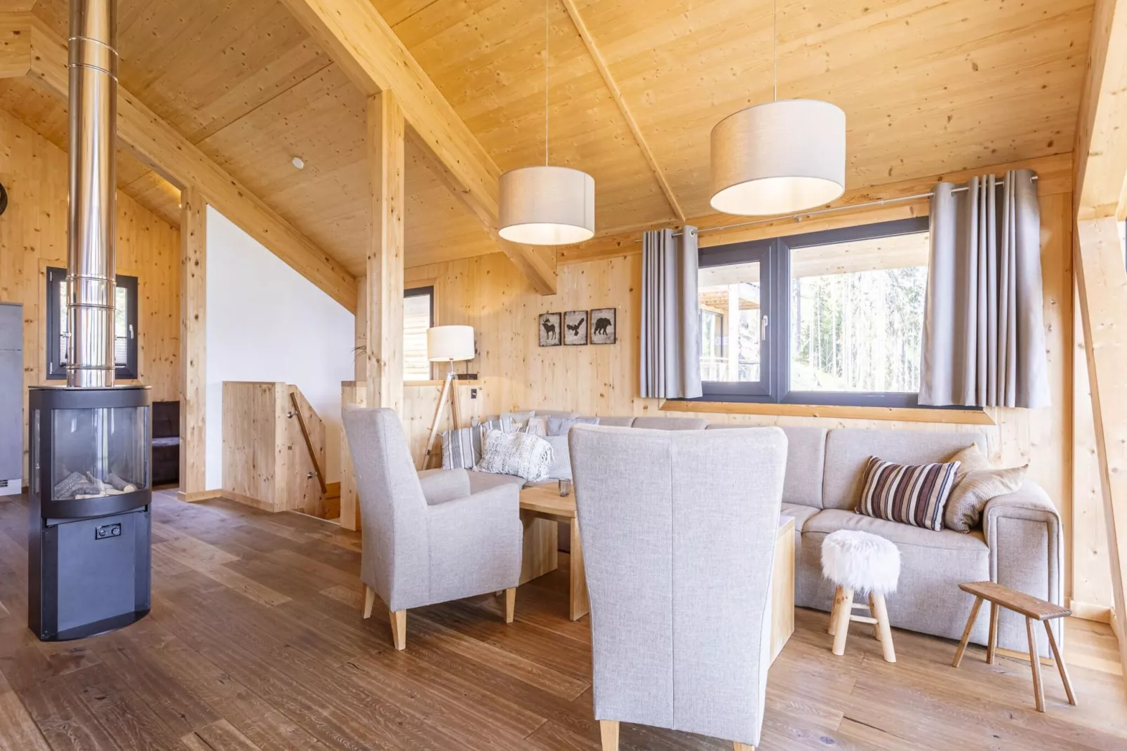 Alpenchalets Reiteralm 11-Living room