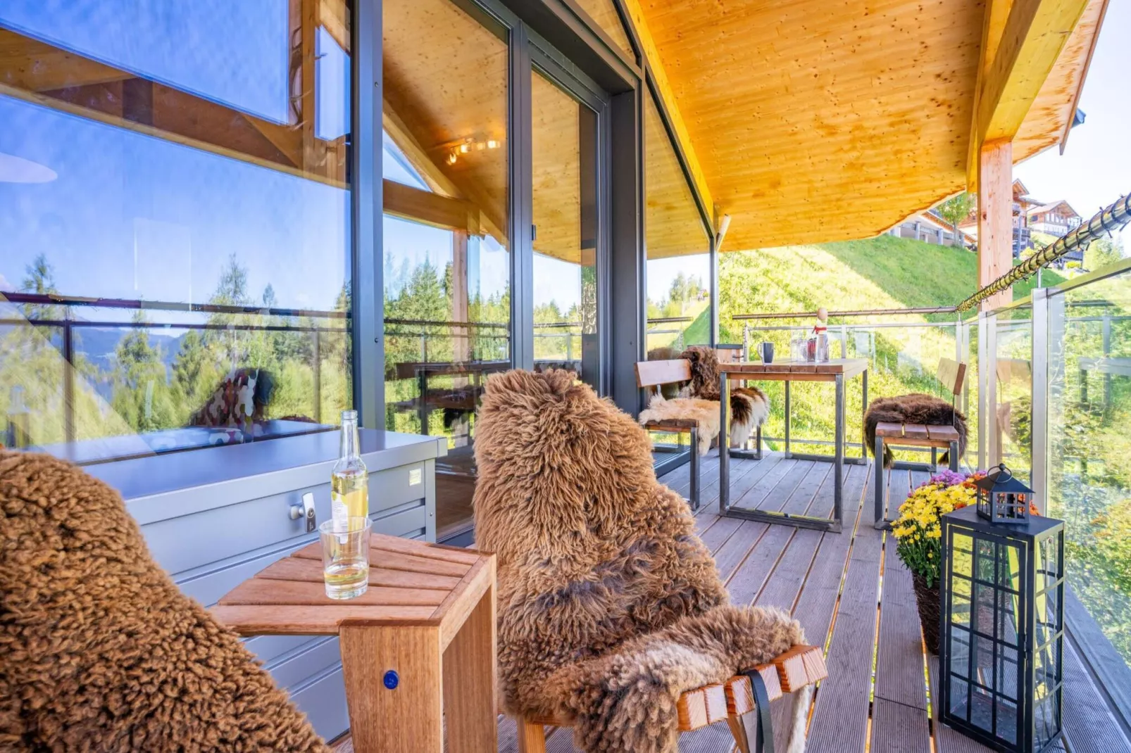 Alpenchalets Reiteralm 4-Terrace balcony
