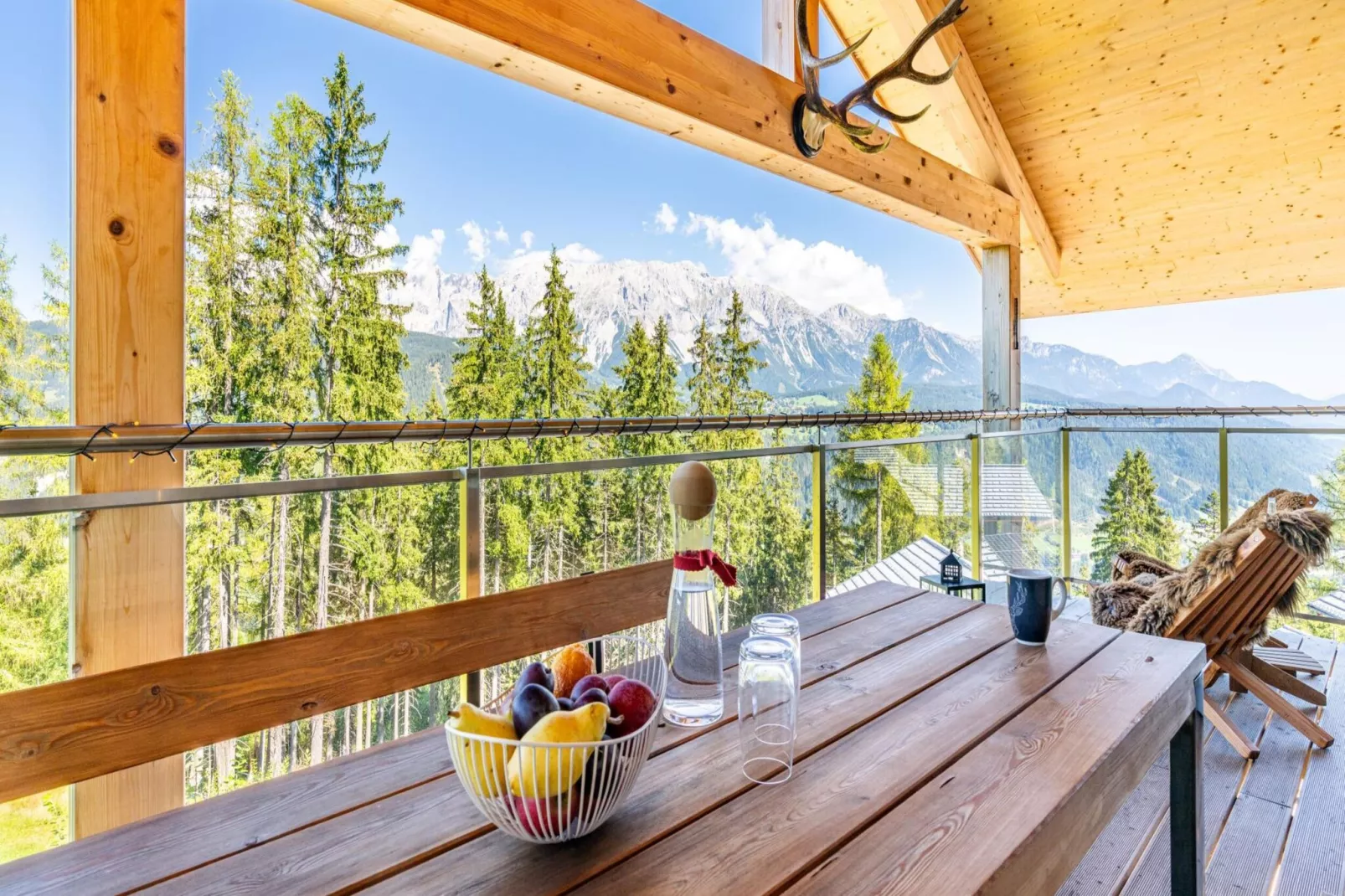 Alpenchalets Reiteralm 4-Terrace balcony