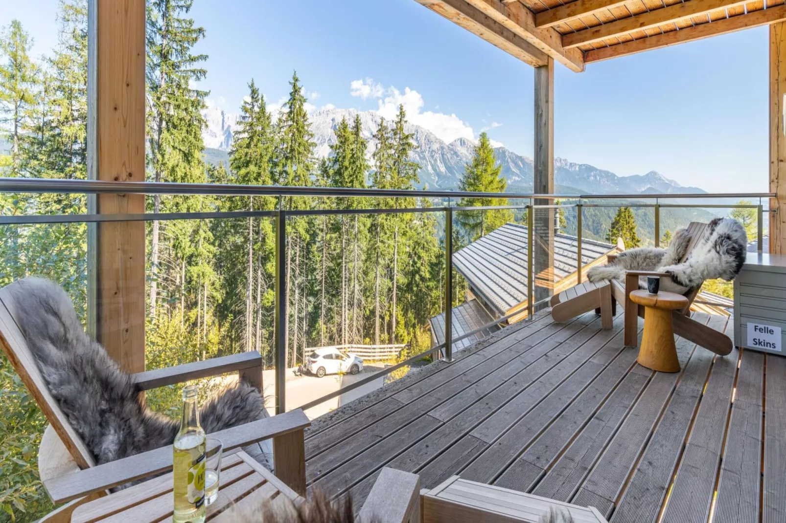 Alpenchalets Reiteralm 4-Terrace balcony