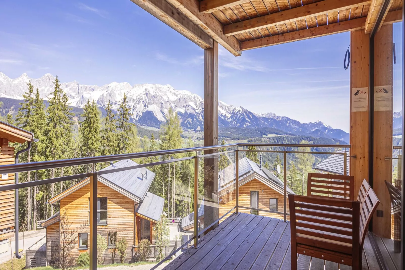 Alpenchalets Reiteralm 3-Terrace balcony