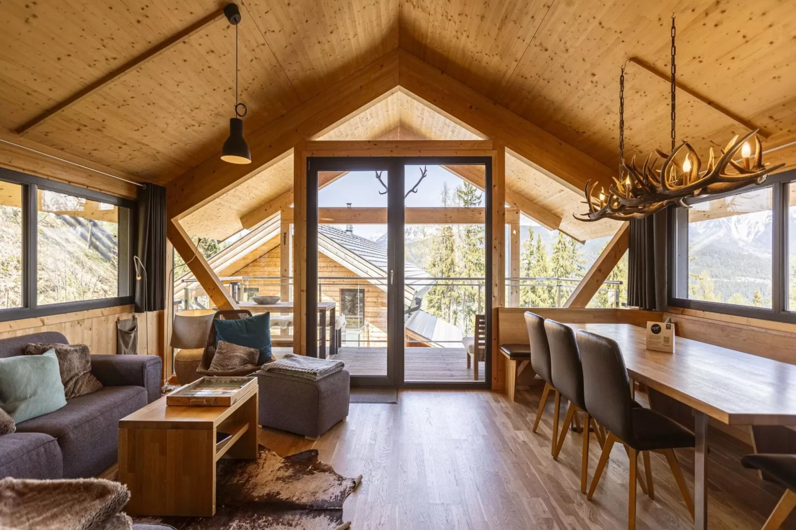 Alpenchalets Reiteralm 3-Living room