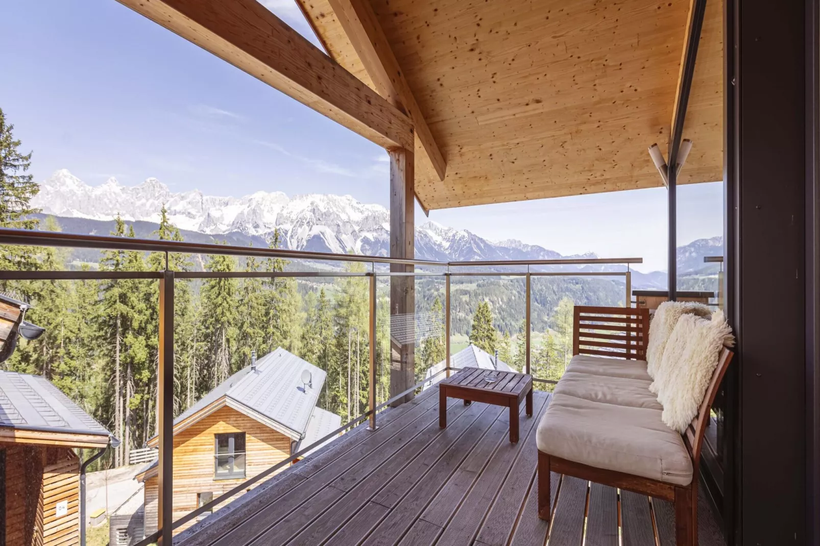 Alpenchalets Reiteralm 3-Terrace balcony