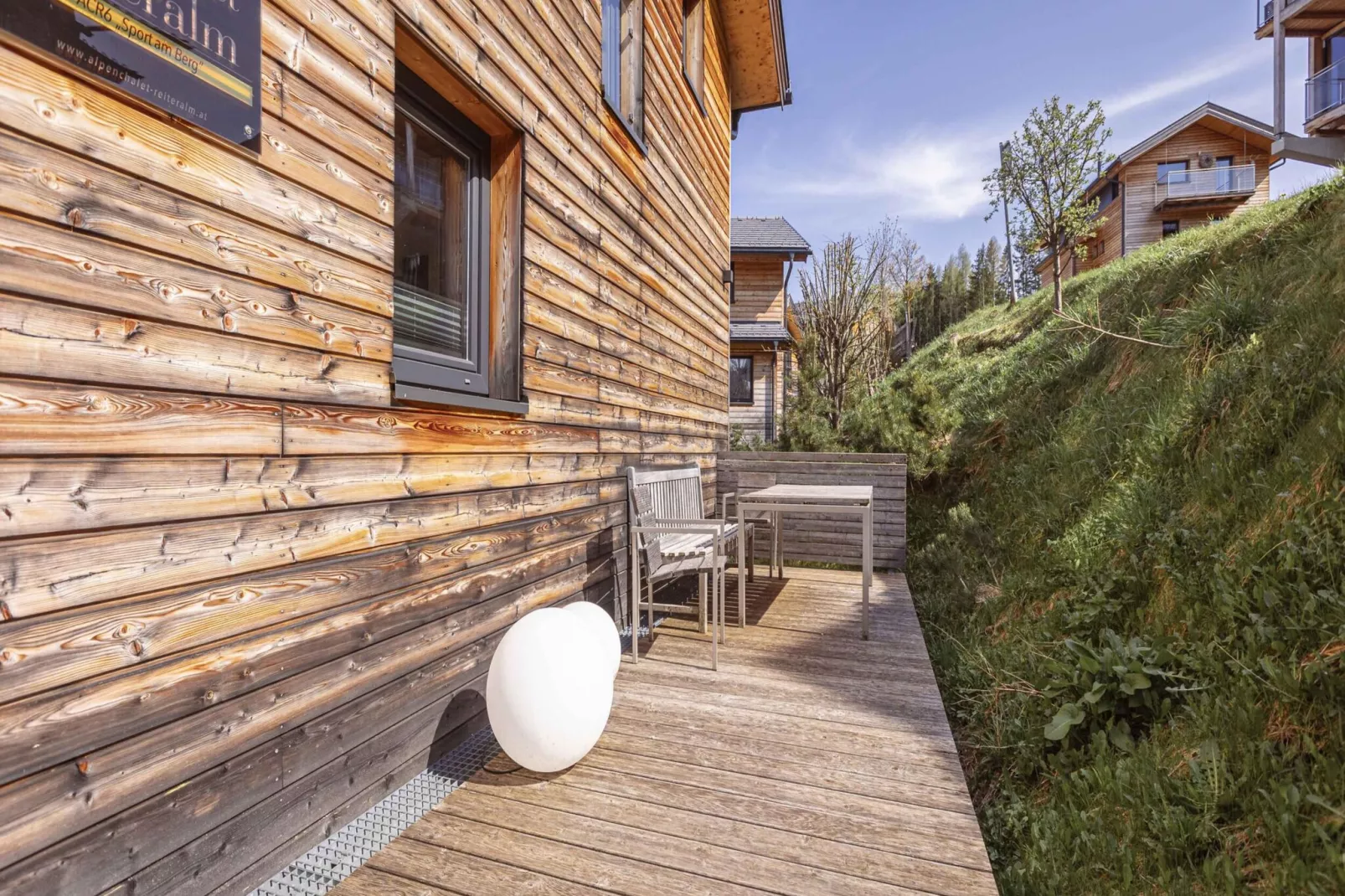 Alpenchalets Reiteralm 6-Terrace balcony