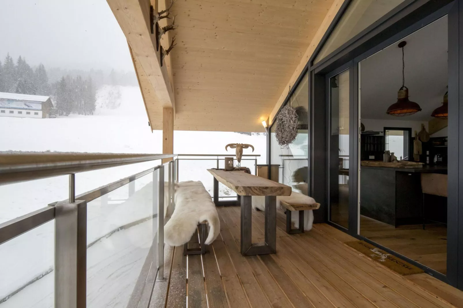 Alpenchalets Reiteralm 1-Terrace balcony