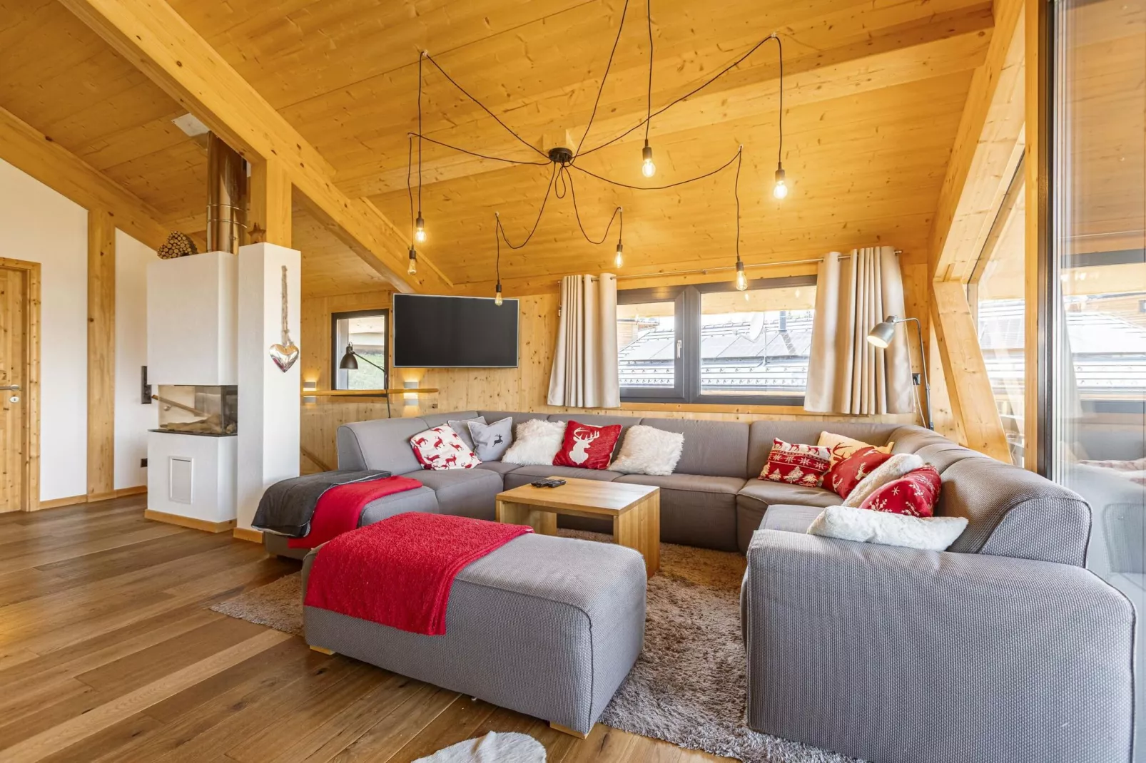 Alpenchalets Reiteralm 7-Living room