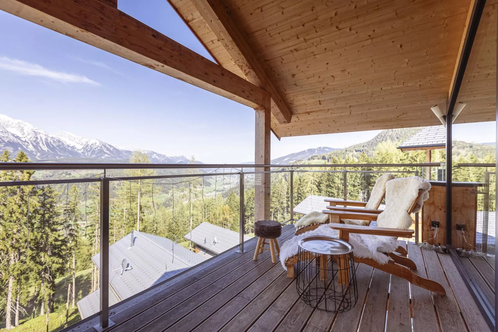 Alpenchalets Reiteralm 7-Terrace balcony