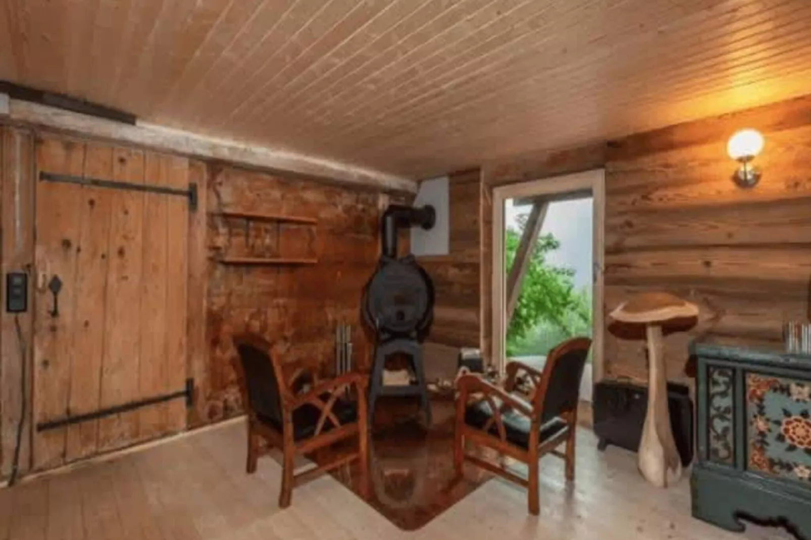 Alps Chalet for Big Group with Sauna & Yoga Terrace-Dining room