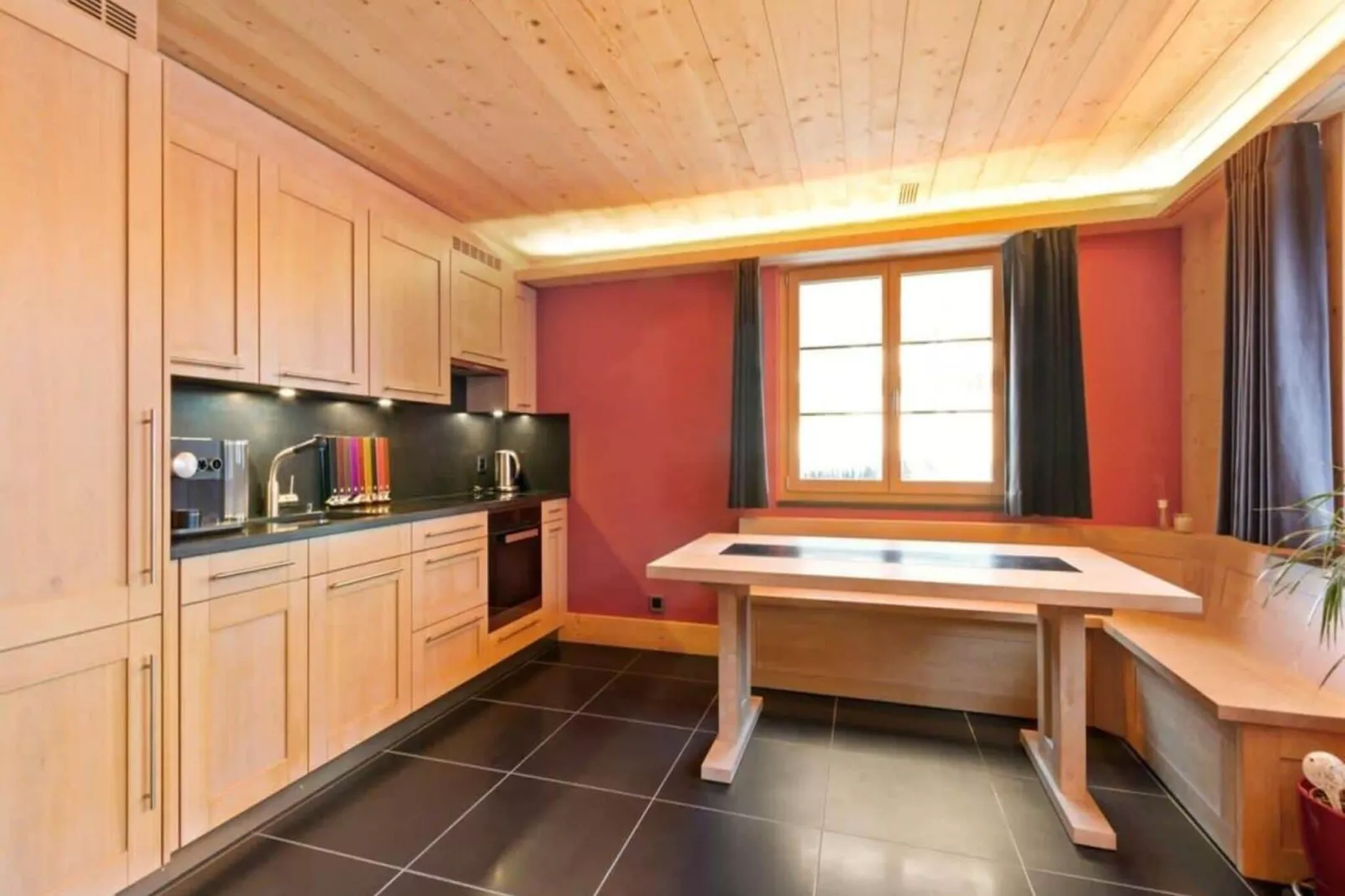 Beautiful Modern Chalet in the Gstaad Region-Kitchen